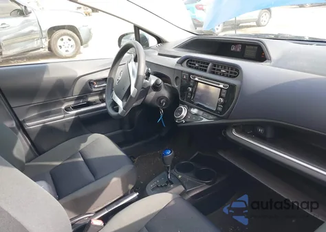 2015 Toyota Prius C Two from USA, damaged, VIN JTDKDTB32F1114493